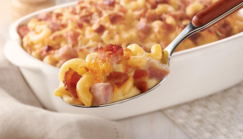 Bacon and Ham Mac and Cheese Recipe | Smithfield Foodservice